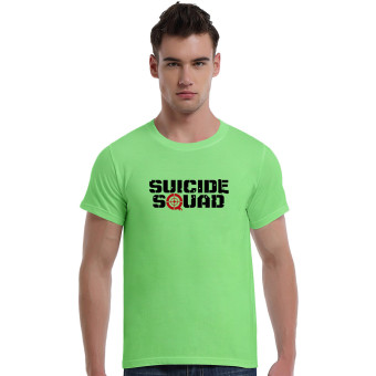 Suicide Squad Aim At Cotton Soft Men Short T-Shirt (Green)   