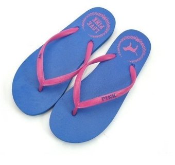 Summer Casual Beach Slippers Flip Flops Sandals Blue  