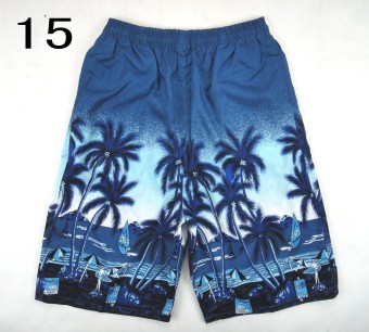Summer Men's Surf Board Shorts Casual Swim Short Trunk Swimwear Swimming Pants(Type 15) - intl  