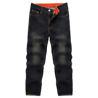 Sunwonder COOFANDY Men Fashion Mid Waist Zip Fly 5 Pockets Regular Fit Jeans  