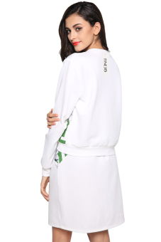 SuperCart Women Patchwork Jacket (White)   