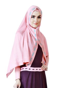Supernova House Hijab Instan Inscarf Sevia Pink  