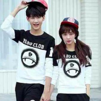 Sweater Couple H~Shico YABO ( Putih )  