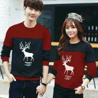 Sweater,H~Shico ( Maroon ) MOOSE  