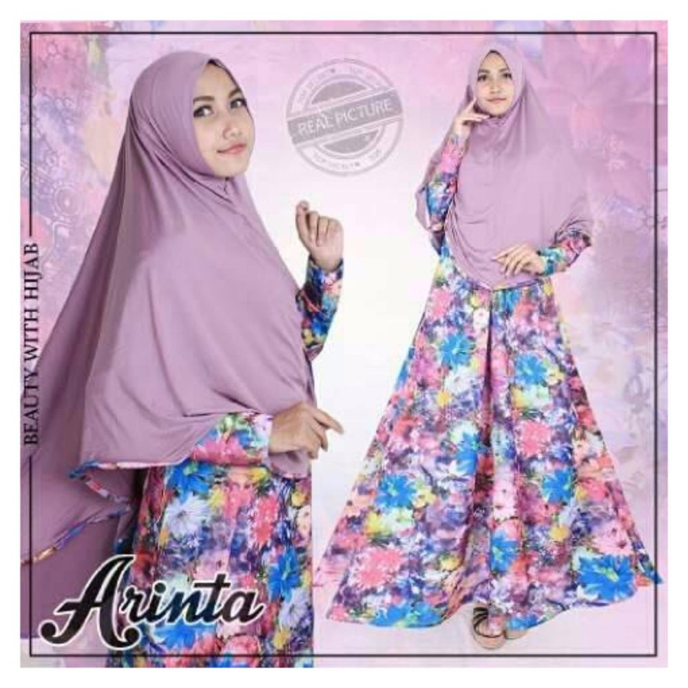 T OS Gamis Syari Muslimah Arinta Setelan Lazada Indonesia T OS Gamis Syari Muslimah Arinta Setelan Lazada Indonesia
