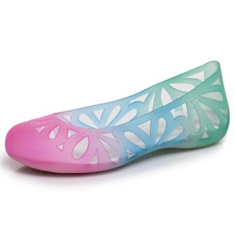 TF Women's Beach Jelly Colorful Sandals, Fashion Slippers, Outdoor Casual Sandals (Pink) - intl  