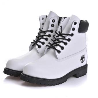Timberland Ankle Boots for Men (White/Black) - intl  