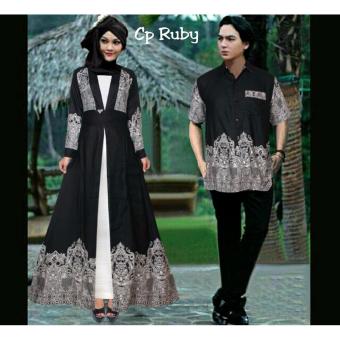 Trend Baju - Couple Ruby Uk L - Black  
