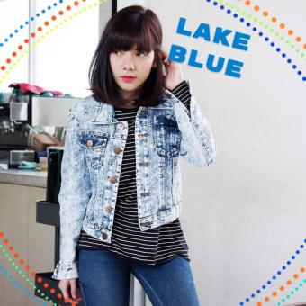 Trixie Denim Jacket LAKE BLUE  