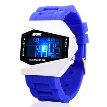 Twinklenorth Men's Blue Silicone Strap Watch K987Q-16  
