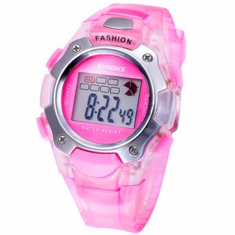 Twinklenorth Women's Pink Plastic Strap Watch 99319-4  