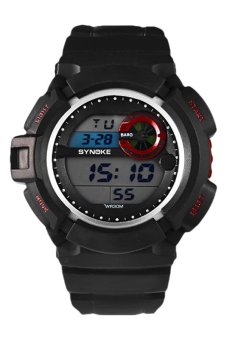 Ufengke Men's Black Plastic Strap Watch UF-WSN042E  