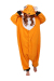 Ufosuit Animal Cosplay Costume Dark Yellow Fox Kigurum Onesie Mens Womens Cartoon Pajamas (Intl)  