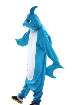 Ufosuit Animal Cosplay Costume New Shark Unisex Adult Pajamas - intl  