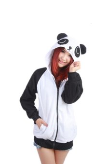 Ufosuit Costume New kigurumi kungfu panda hoody cosplay Sweater-white  