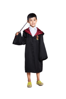 Ufosuit Harry Potter Gryffindor Cape For Kids (Black/Red)  