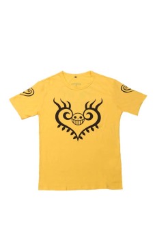 Ufosuit Japan Anime Yellow Trafalgar Law Short Sleeve T-Shirt (Yellow)  
