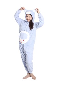 Ufosuit Sky Blue Cloud Bear Adult Animal Kigurumi Onesie-blue  