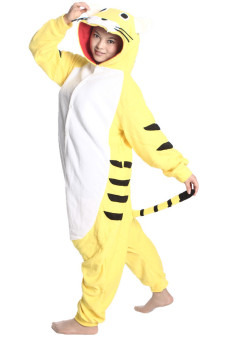 Ufosuit Yellow Tiger Adult Animal Kigurumi Onesie -Yellow  