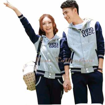 Vanz Collection - Jaket Couple Qing - Abu Navy  
