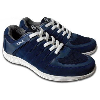 Varka 118 Sepatu olahraga sneaker pria - biru  