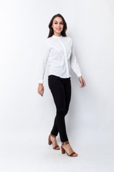 Verina Fashion - Nabijah Top - White  