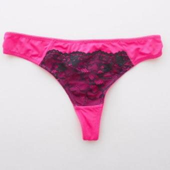 Very Sexy Panty – Chantal Microfiber And Lace Thong  