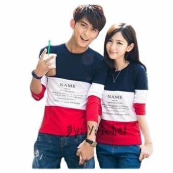 Vrichel Collection Sweater Couple Name (Navy)  