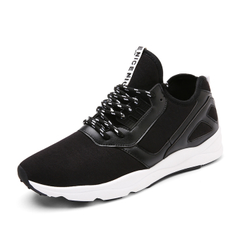 WETIKE Men's Sports Shoes Mesh Comfortable Shoes(Black)  