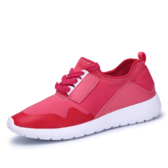 WETIKE Women's Fashion Shoes Microfiber Plain Shoes(Red)  