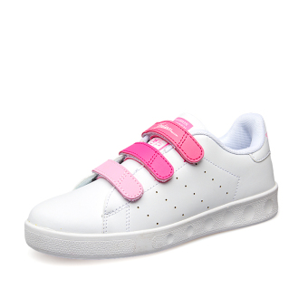 WETIKE Women's Sneakers Personality Microfiber Shoes(Pink)  