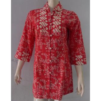 Whiens Blouse Batik Pink 27  