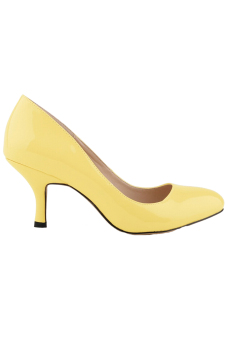 Win8Fong Stiletto Shoes (Light Yellow)  