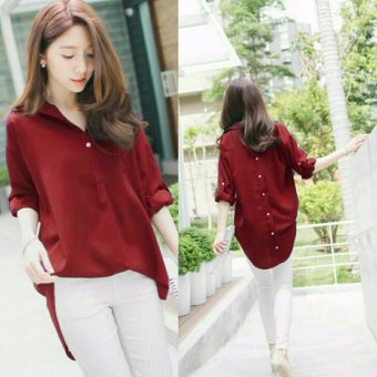 WinKin - Blouse Tasya - Merah  