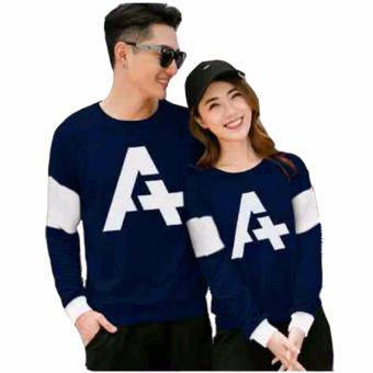 WinKin - Sweater Couple A - Biru Navy  