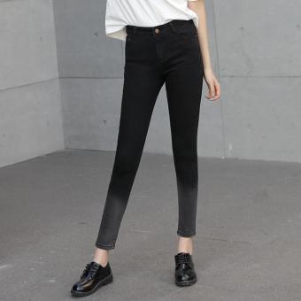 Women's High-waisted Skinny Full Length Pencil Pants Fashion Jean - intl  
