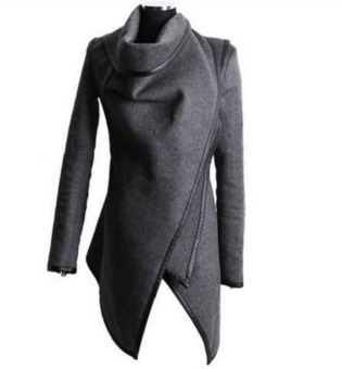 Womens Lady Slim Winter Warm Trench Coat Long Wool Jacket Outwear Parka Overcoat  