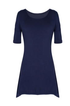 Women's Loose Dress (Dark Blue)  