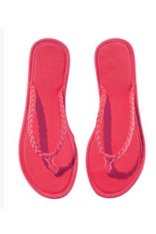 Womens Multi Colour Flip Flop Sandals Womens Summer Beach Holiday Wear (Watermelon red)  