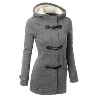 Womens Warm Winter Hooded Long Section Jacket Outwear Coat  