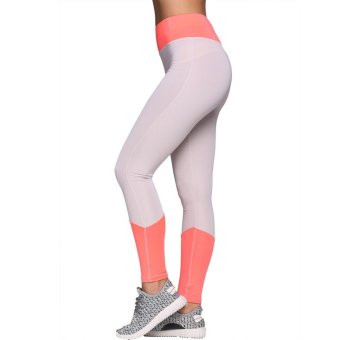 Yika Women Sports Running Gym Fitness Stretch High Waist Leggings Pants - intl  