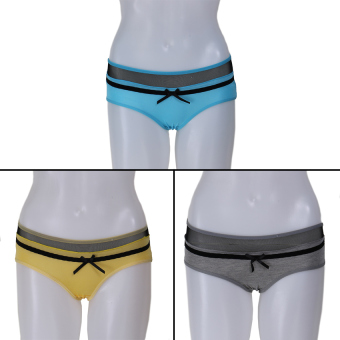 You've Andrea Panty 9340 CD BD - Grey-Blue-Yellow  