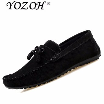 YOZOH 2017 men springtime new style Loafers,Business casual shoes-Black - intl  