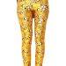 Yufei Slim Fit Cartoon Digital Print High Waist Leggings Pencil Pants - intl  