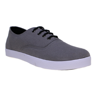 Zada Canvas Sneakers Pria - Grey  