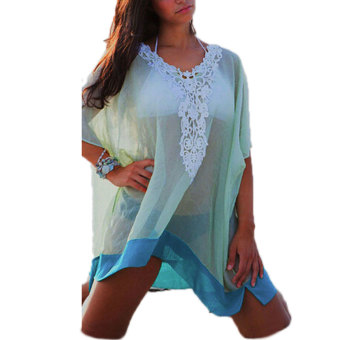 ZANZEA Ladies Beach Dress Cover up Summer wear Swimwear Top - Intl  