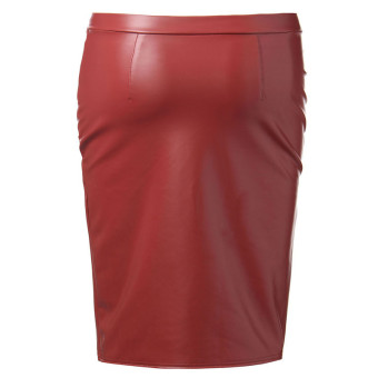 ZANZEA PU Leather Hip Sexy Women High-end Skirts (Intl)  