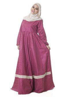 Zayani - Zahirah Maxi Dress - Rose Polka  