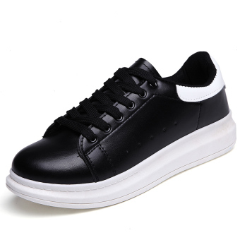ZHAIZUBULUO Men Casual Sports Leather Sneaker Skater Shoes YG-005(Black) - intl  