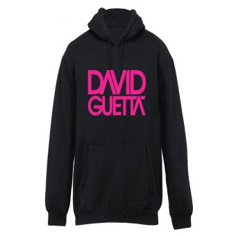 Zims Jaket Hoodie David Guetta Purple Black  